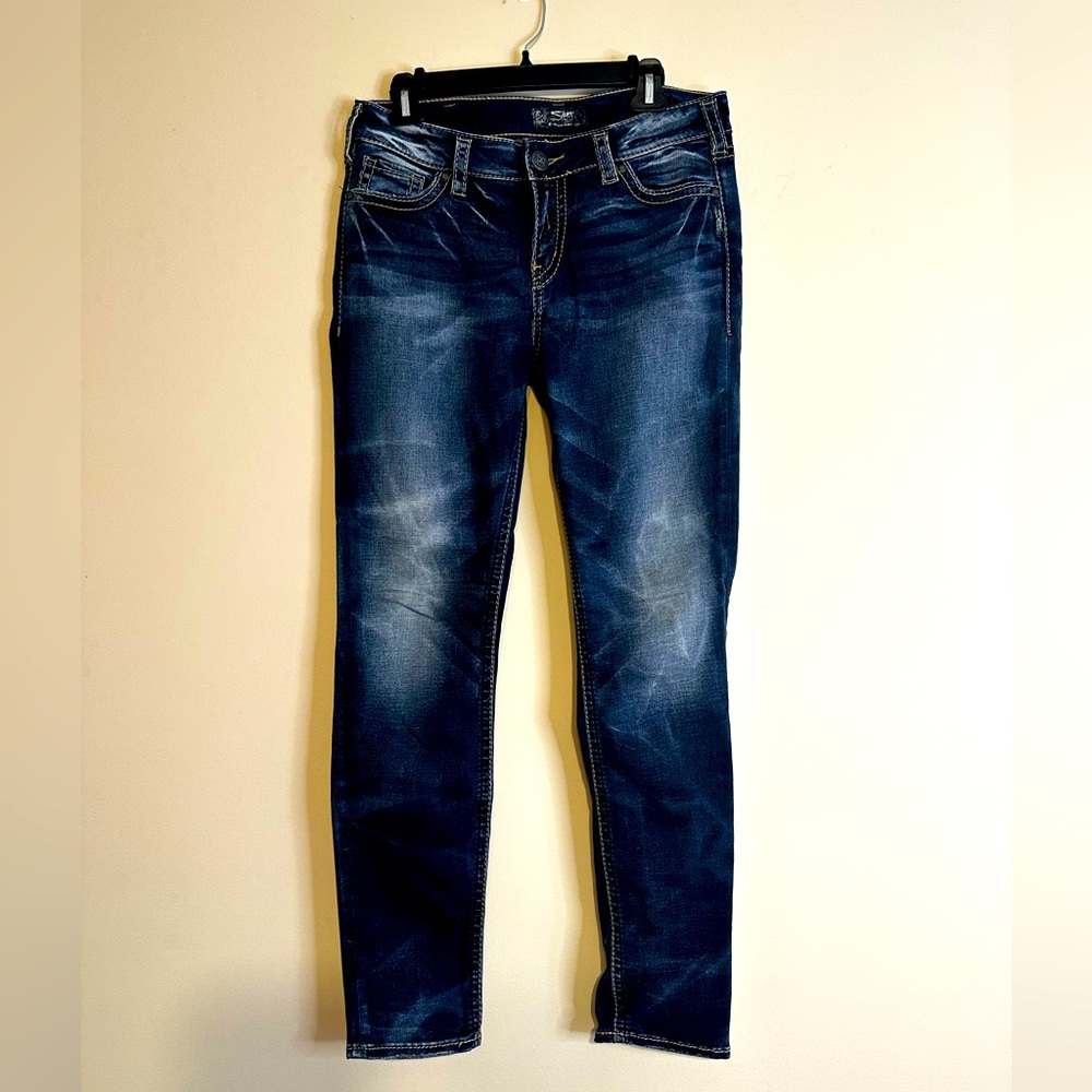 Silver Jeans, Suki Mid super Skinny stretch Womens Jeans size 31/31.